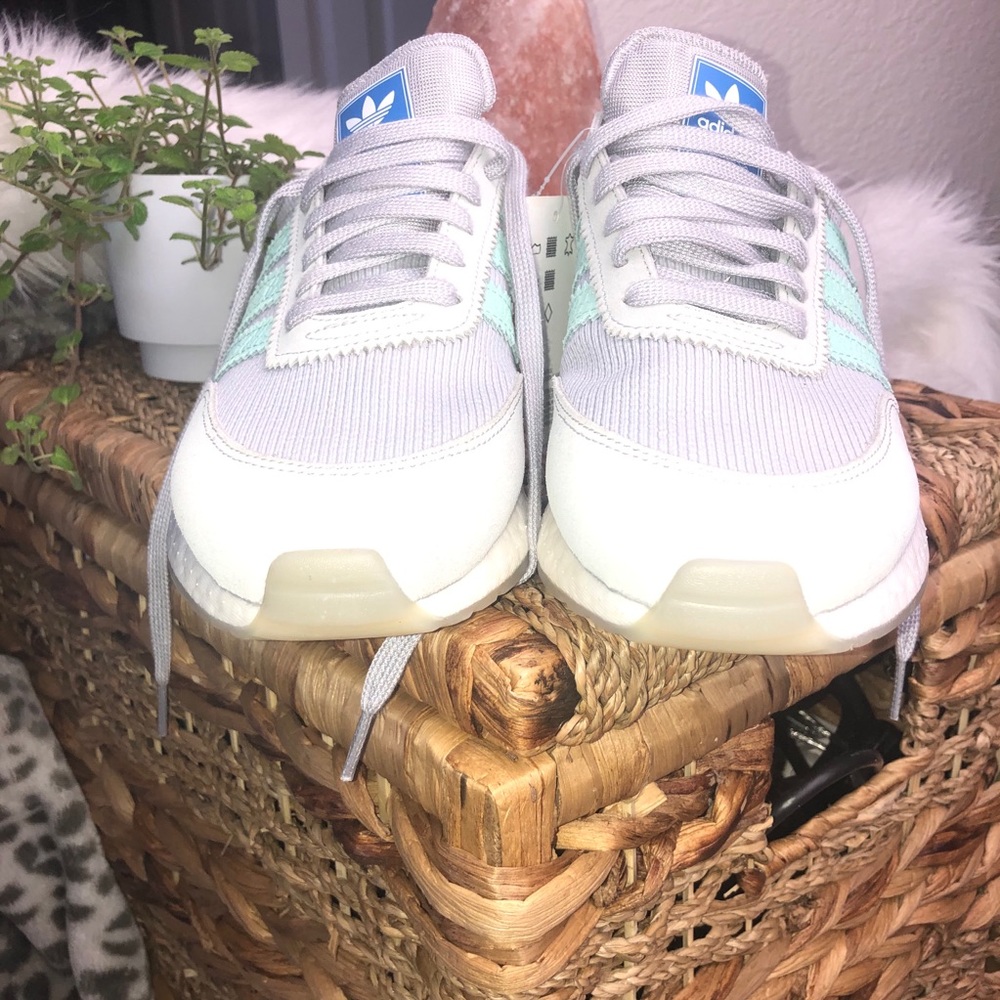 Adidas: Gray I-5923 Sneakers - Picture 6 of 8